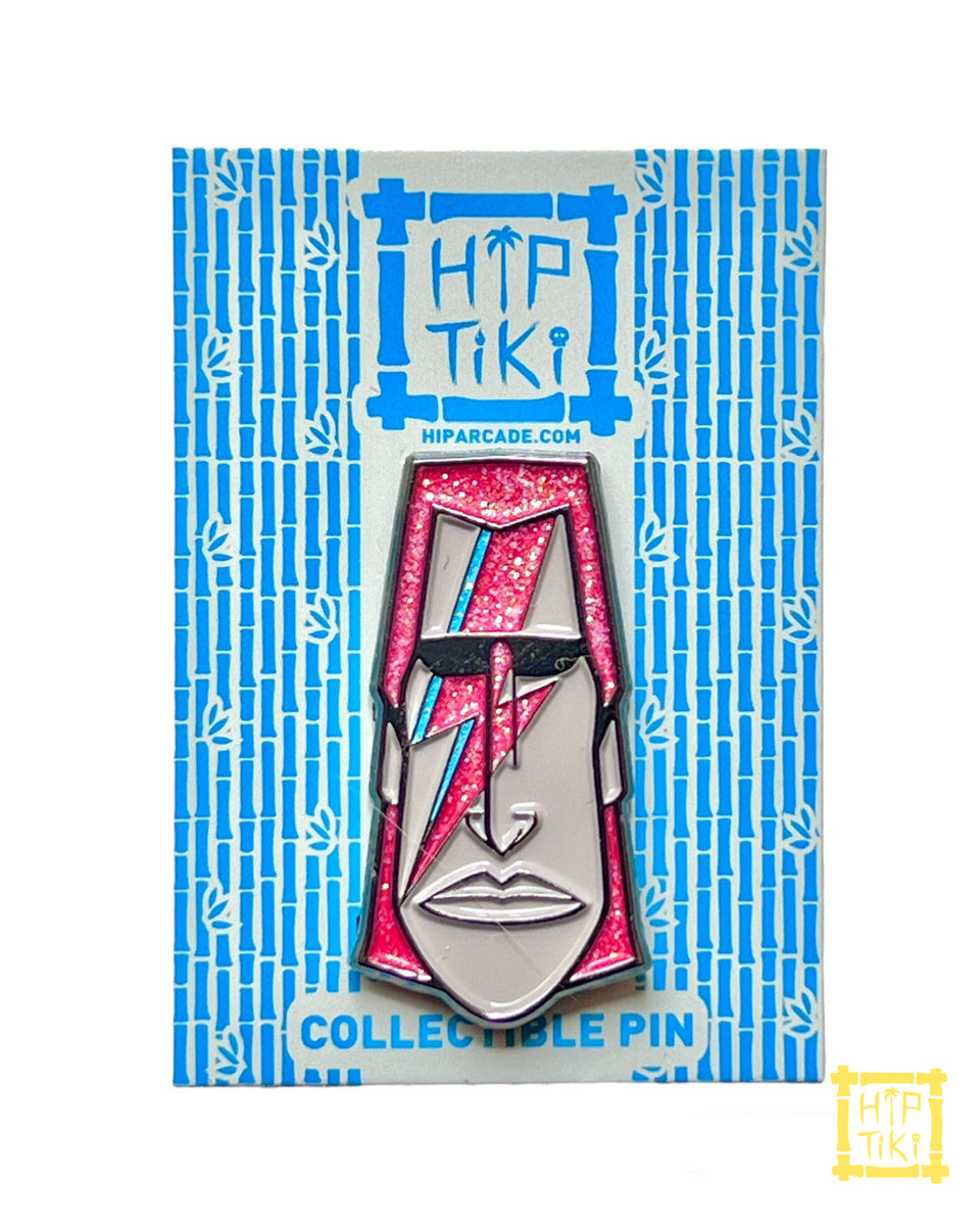 Tiki Stardust Enamel Pin – HIP ARCADE
