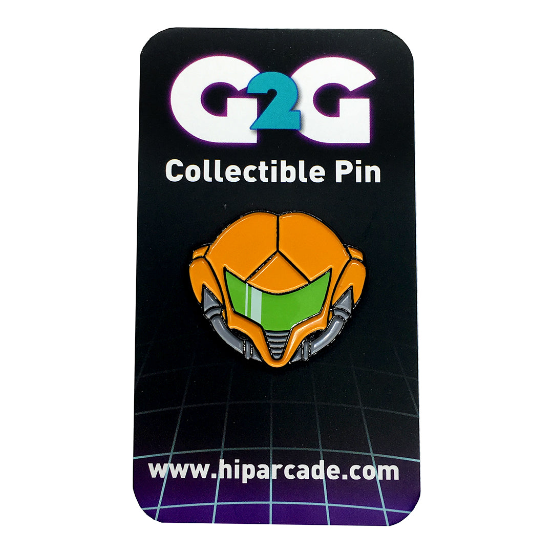 Zero Mission Glow in the Dark Enamel Pin – HIP ARCADE