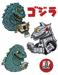 Kaiju Love The 80s Sticker Sheet