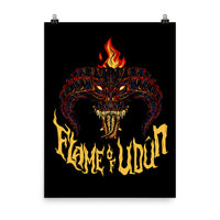 Flame of Udun Matte Poster
