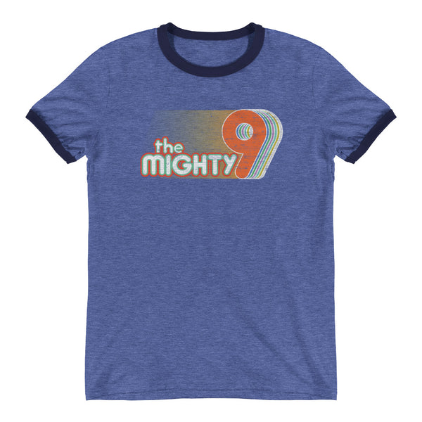 The Mighty 9 Retro Ringer T-Shirt