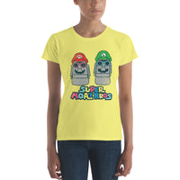 Super Moai Fitted T-Shirt