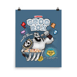 Grog Rox Cereal Art Print